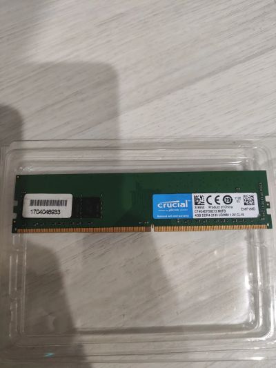 Лот: 23957494. Фото: 1. 4Gb DDR4 Crucial CT4G4DFS8213... Оперативная память