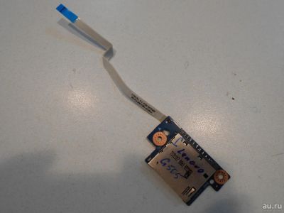 Лот: 11745677. Фото: 1. Плата картридера ноутбука Lenovo... Платы расширения, контроллеры, доп. порты