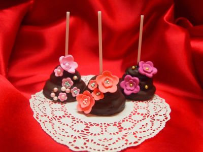 Лот: 4638860. Фото: 1. Свадебный (праздничный) cake pops... Торты, пирожные