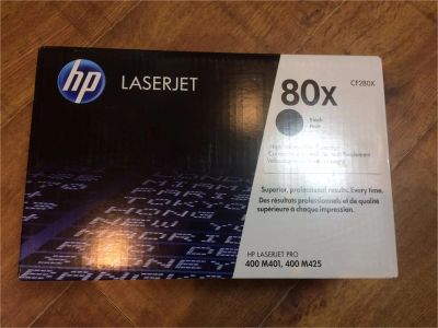 Лот: 8326251. Фото: 1. Картридж оригинальный HP CF280X. Картриджи, расходные материалы