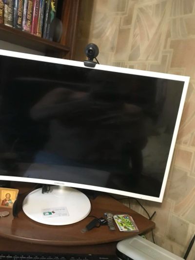 Лот: 10691118. Фото: 1. монитор Samsung C32F391FWI31.5... ЖК-мониторы