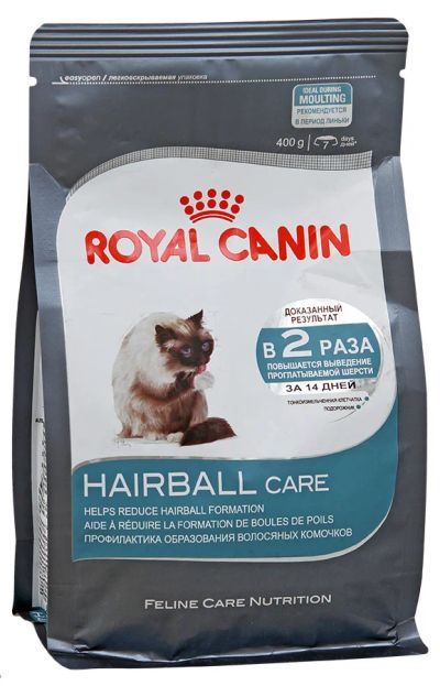 Лот: 6508252. Фото: 1. Royal Canin Hairball Care 400... Корма