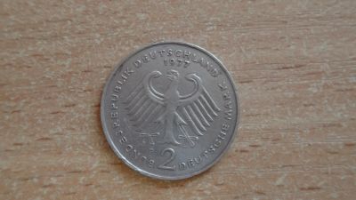 Лот: 21172024. Фото: 1. Германия 2 марки 1977. F. Конрад... Германия и Австрия