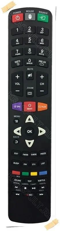Лот: 15908749. Фото: 1. Пульт SUPRA STV-LC55ST3000U. Пульты ДУ