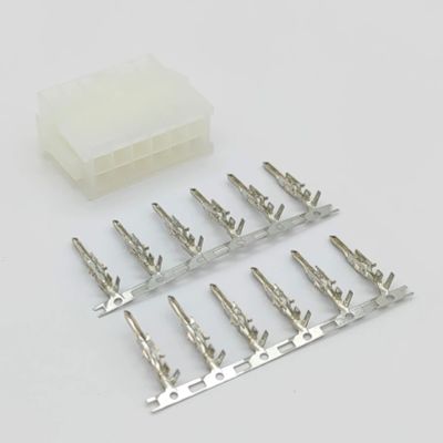 Лот: 19187735. Фото: 1. Разъем штыревой P4.2мм MF 2* 6pin... Разъёмы