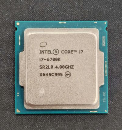 Лот: 24421727. Фото: 1. Процессор Intel Core I7 6700K... Процессоры