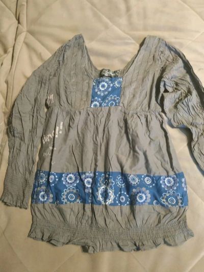 Лот: 13915655. Фото: 1. Блузка Desigual. Блузы, рубашки, водолазки
