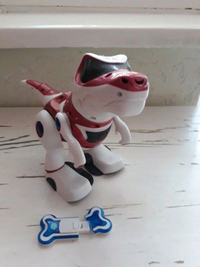 Лот: 11936979. Фото: 1. Робот-динозавр Teksta T-Rex. Любопытная... Развивающие