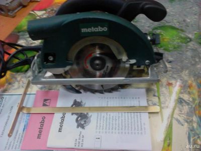 Лот: 8232596. Фото: 1. Метабо эл.циркулярка б/у продам. Электроинструмент