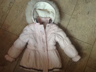 Лот: 6087372. Фото: 1. Зимний костюм на девочку р. 98. Верхняя одежда