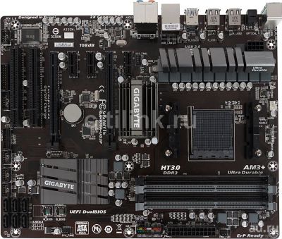 Лот: 9361104. Фото: 1. Gigabyte GA-970A-UD3P. Материнские платы