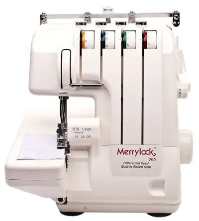 Лот: 13652776. Фото: 1. Оверлок Merrylock 005 3,4 ниточный... Швейная, вязальная
