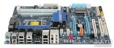 Лот: 8052653. Фото: 1. gigabyte ga ex58 ud3r + i7 920... Материнские платы