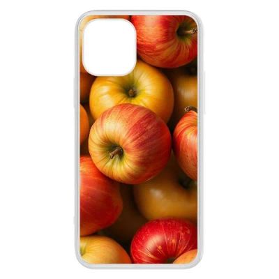 Лот: 25540416. Фото: 1. Чехол Krutoff Clear Case "Яблоки... Чехлы, бамперы