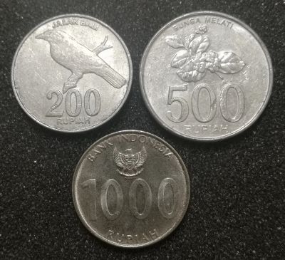 Лот: 23508997. Фото: 1. Лот монет Индонезии. Азия