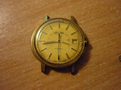 Лот: 19296268. Фото: 1. Часы Восток, муж., позолота, СССР. Оригинальные наручные часы
