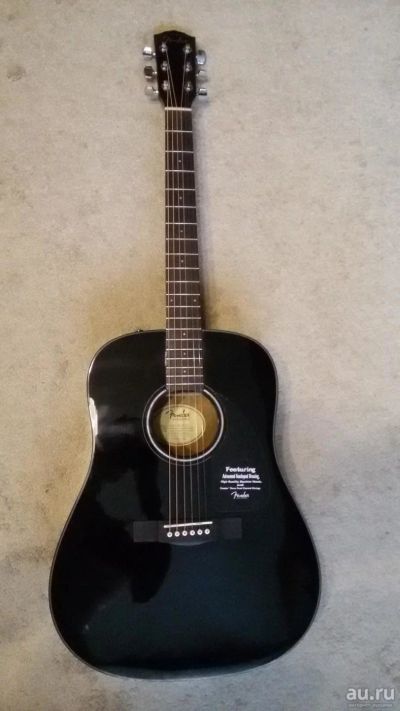 Лот: 9662059. Фото: 1. Гитара акустическая Fender CD-60BK. Гитары