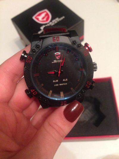 Лот: 9119938. Фото: 1. Мужские часы Shark sport watch. Оригинальные наручные часы
