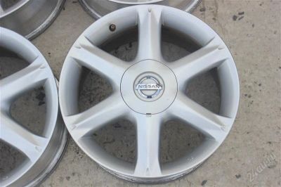 Лот: 1785529. Фото: 1. Диски Nissan оригинальные R17... Диски