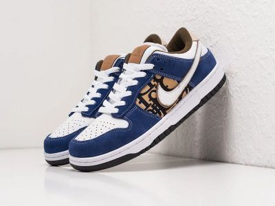 Лот: 20313407. Фото: 1. Кроссовки Dior x Nike SB Dunk... Кеды, кроссовки, слипоны