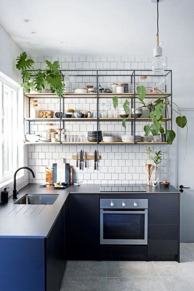 Лот: 15547306. Фото: 1. Кухня кухонный гарнитур Черный... Кухонные гарнитуры