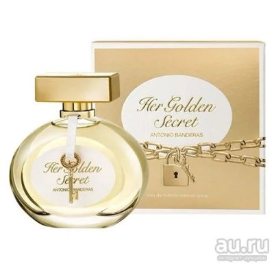 Лот: 8323395. Фото: 1. Antonio Banderas Her Golden Secret... Женская парфюмерия