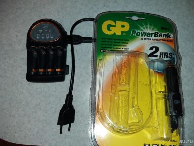 Лот: 9023197. Фото: 1. Зарядное устройство GP PowerBank... Зарядные устройства, блоки питания для бытовой техники