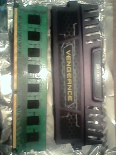 Лот: 9580464. Фото: 1. DDR3 4gb PC3-12800 1600MHz Corsair... Оперативная память