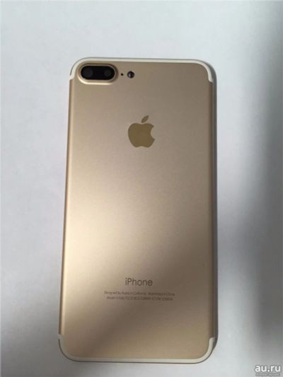 Лот: 13776765. Фото: 1. Корпус iPhone 7 Plus золото Бесплатная... Корпуса, клавиатуры, кнопки
