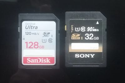 Лот: 19411094. Фото: 1. SanDisk SD 128Gb. Карты памяти