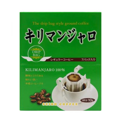 Лот: 20532133. Фото: 1. Кофе молотый Seiko Coffee Kilimanjaro... Чай, кофе, какао