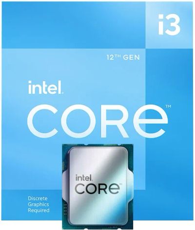 Лот: 20755895. Фото: 1. Intel Core i3-12100f, lga1700... Процессоры
