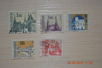 Лот: 5731937. Фото: 1. Марки Чехословакии 1965-1966гг... Марки