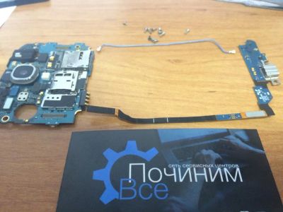 Лот: 7901568. Фото: 1. Плата Samsung Galaxy S4(GT-I9500... Микросхемы и платы