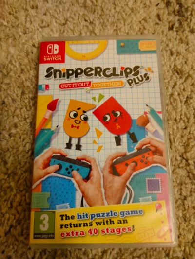 Лот: 18037594. Фото: 1. Snipperclips (Nintendo Switch). Игры для консолей