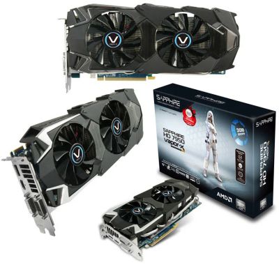Лот: 5197708. Фото: 1. Sapphire radeon hd 7950 850Mhz... Видеокарты