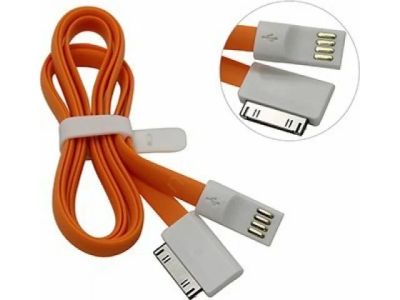 Лот: 10957860. Фото: 1. USB кабель для iphone 4 Smart... Шнуры, кабели, разъёмы