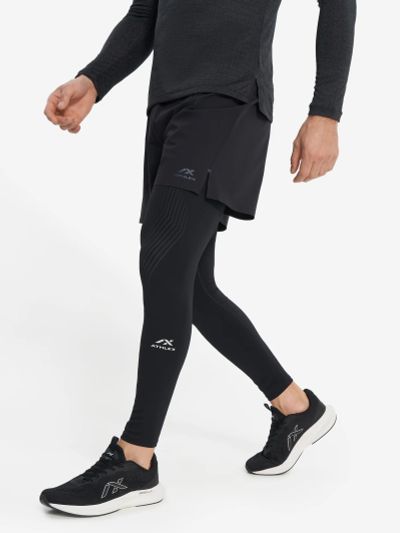 Лот: 25544721. Фото: 1. Шорты мужские Athlex, Черный. Шорты