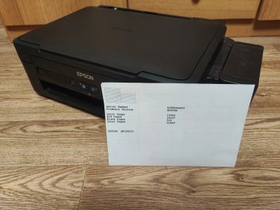 Лот: 25323473. Фото: 1. МФУ струйный с СНПЧ Epson l210. МФУ и копировальные аппараты