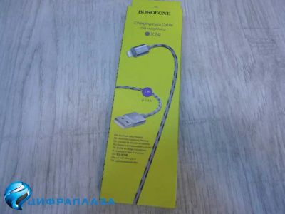 Лот: 19254990. Фото: 1. Кабель iPhone Lightning Borofone... Дата-кабели, переходники