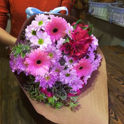 Лот: 8160332. Фото: 1. Сборный букет. Цветы на Щорса... Свежие цветы
