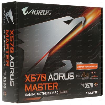 Лот: 19002806. Фото: 1. gigabyte X570 aorus master. Материнские платы