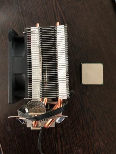 Лот: 16159551. Фото: 1. Процессор AMD FX 8320-e плюс куллер. Процессоры