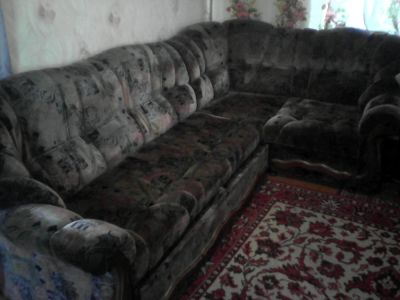 Лот: 9824562. Фото: 1. Диван угловой выкатной. Диваны