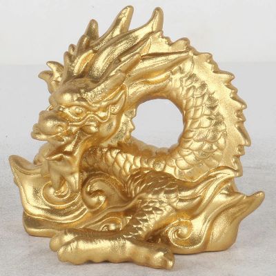 Лот: 24936386. Фото: 1. Статуэтка Garda Decor Дракон-2. Фигурки, статуэтки