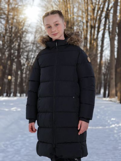 Лот: 22449095. Фото: 1. Пальто утепленное для девочек... Другое (спортивная одежда)