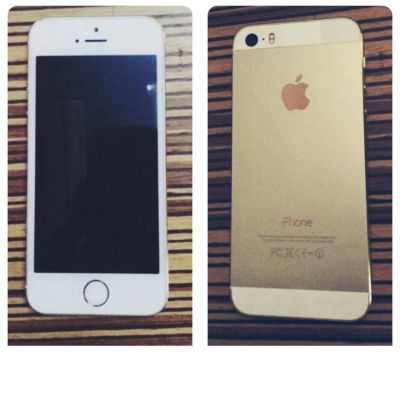 Лот: 6007382. Фото: 1. Iphone 5S Gold 16gb. Смартфоны