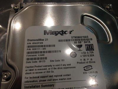Лот: 10900614. Фото: 1. Новый жесткий диск Seagate 80... Жёсткие диски (HDD)