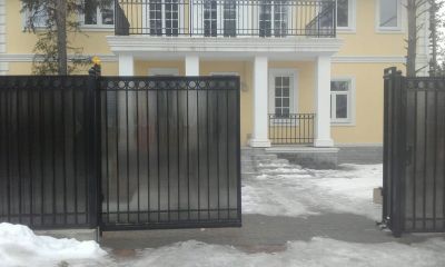 Лот: 15809376. Фото: 1. Откатные ворота из поликарбоната... Ворота, заборы, шлагбаумы