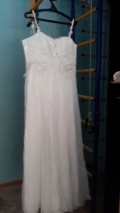 Лот: 14170627. Фото: 1. Свадебное платье в греческом стиле. Свадебные платья